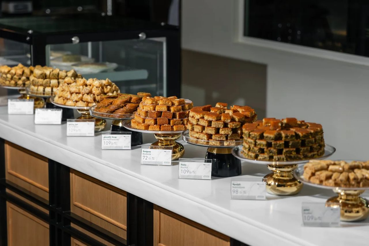 The sweets counter